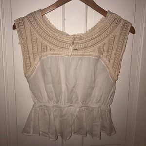 EUC HD in Paris Anthropologie Peplum Top